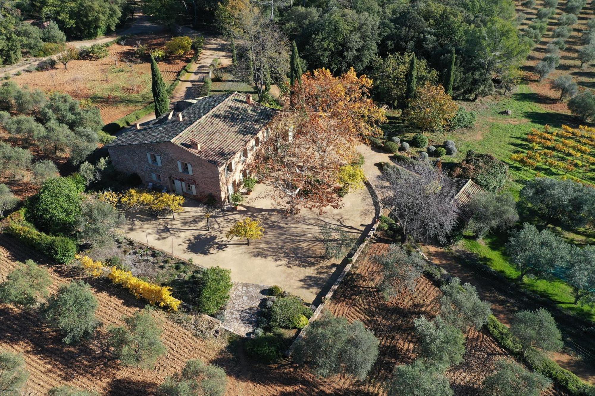 Château de Berne Lorgues Exterior foto