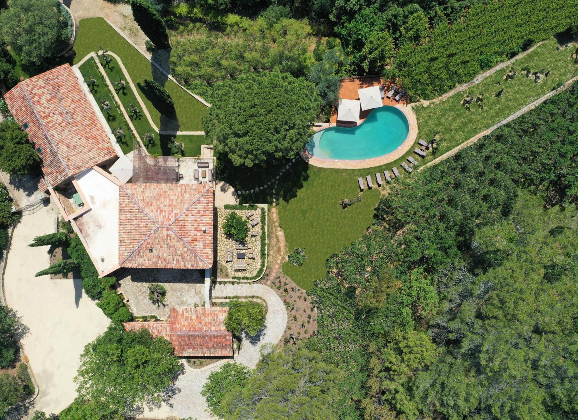 Château de Berne Lorgues Exterior foto